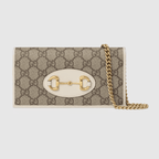Gucci Horsebit 1955 wallet with chain