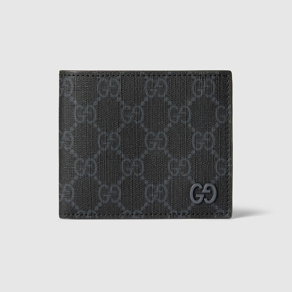 Gucci Grey interior GG bi-fold wallet