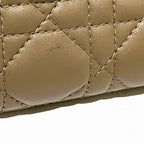 Dior Lady Dior Patent Calfskin Long Wallet