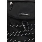 Black Nylon Backpack