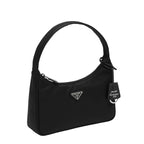 PRADA SOFT NAPPA LEATHER SHOULDER BAG