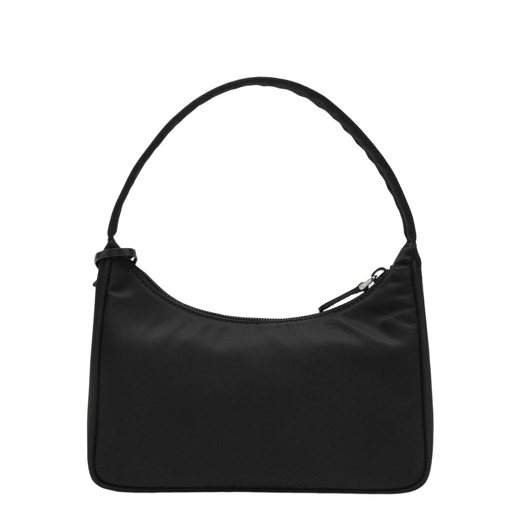 PRADA SOFT NAPPA LEATHER SHOULDER BAG