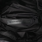 Arena Calfskin Nylon Medium Monaco Chain Shoulder Bag Optic White