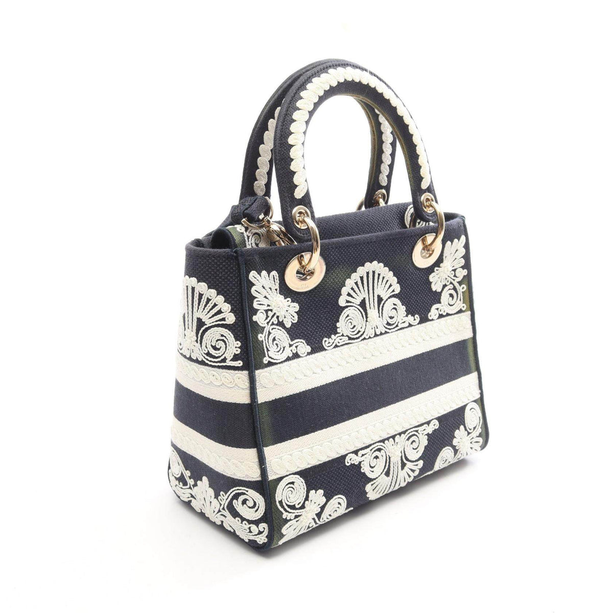Dior LADY D-LITE Cornely Canvas Handbag