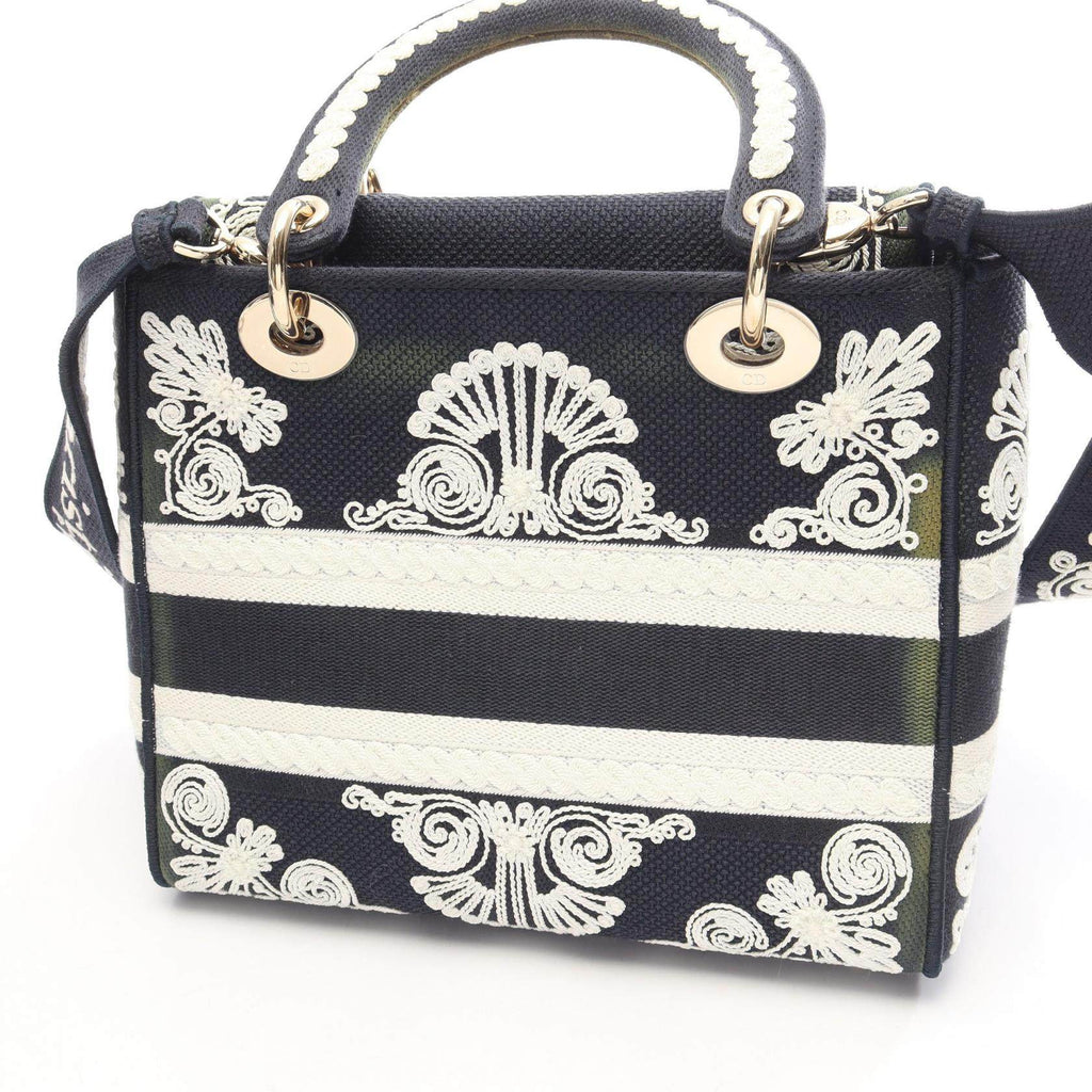 Dior LADY D-LITE Cornely Canvas Handbag