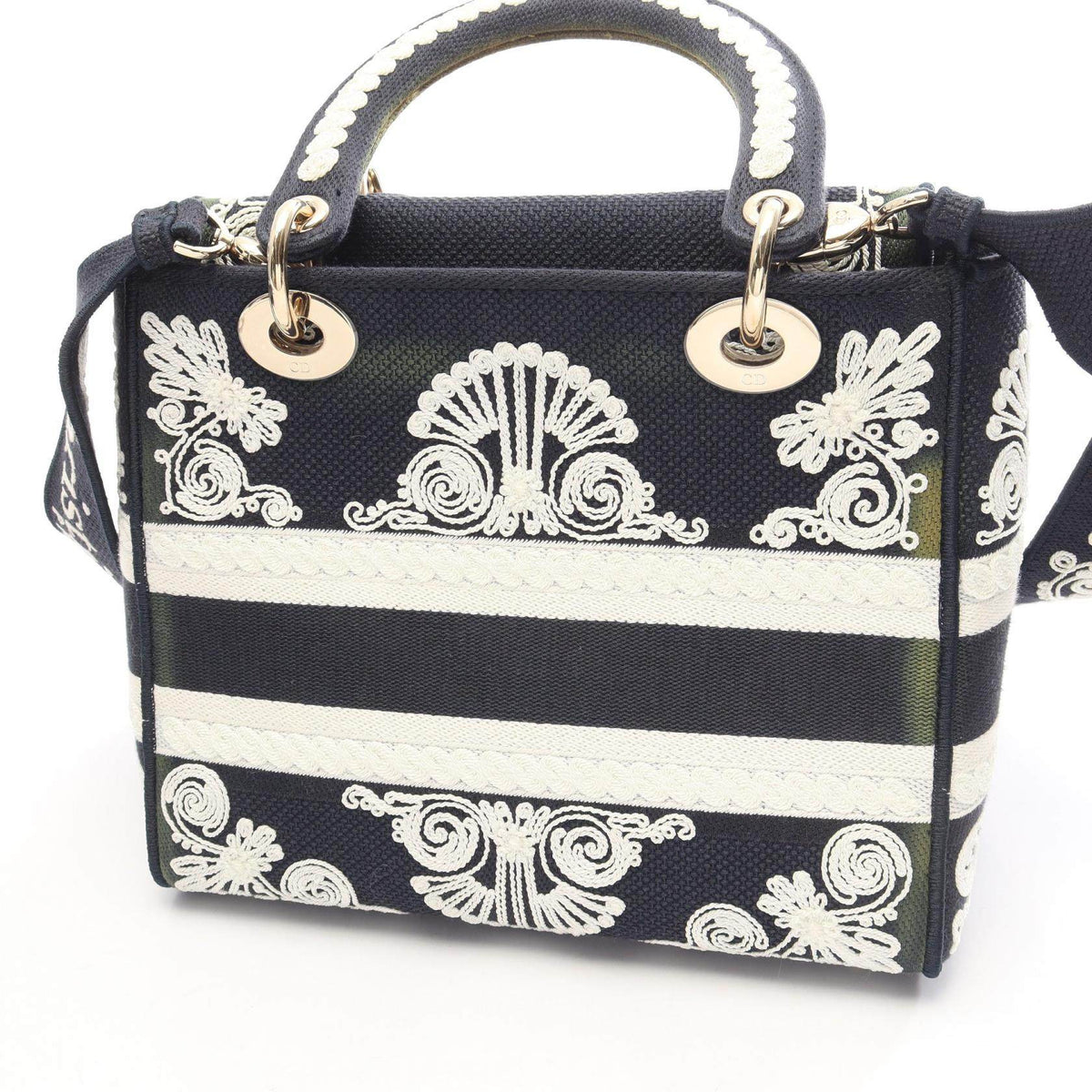 Dior LADY D-LITE Cornely Canvas Handbag