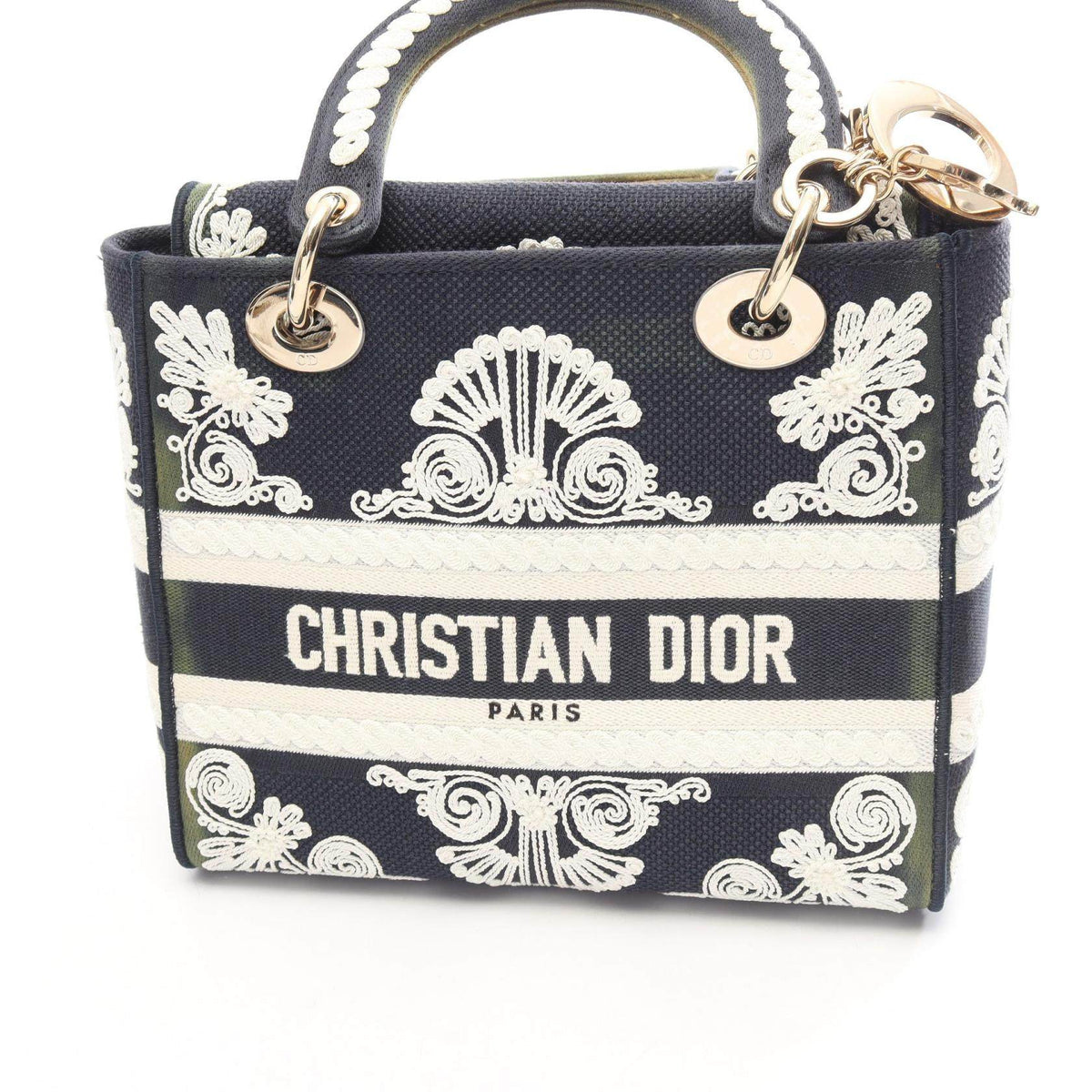 Dior LADY D-LITE Cornely Canvas Handbag