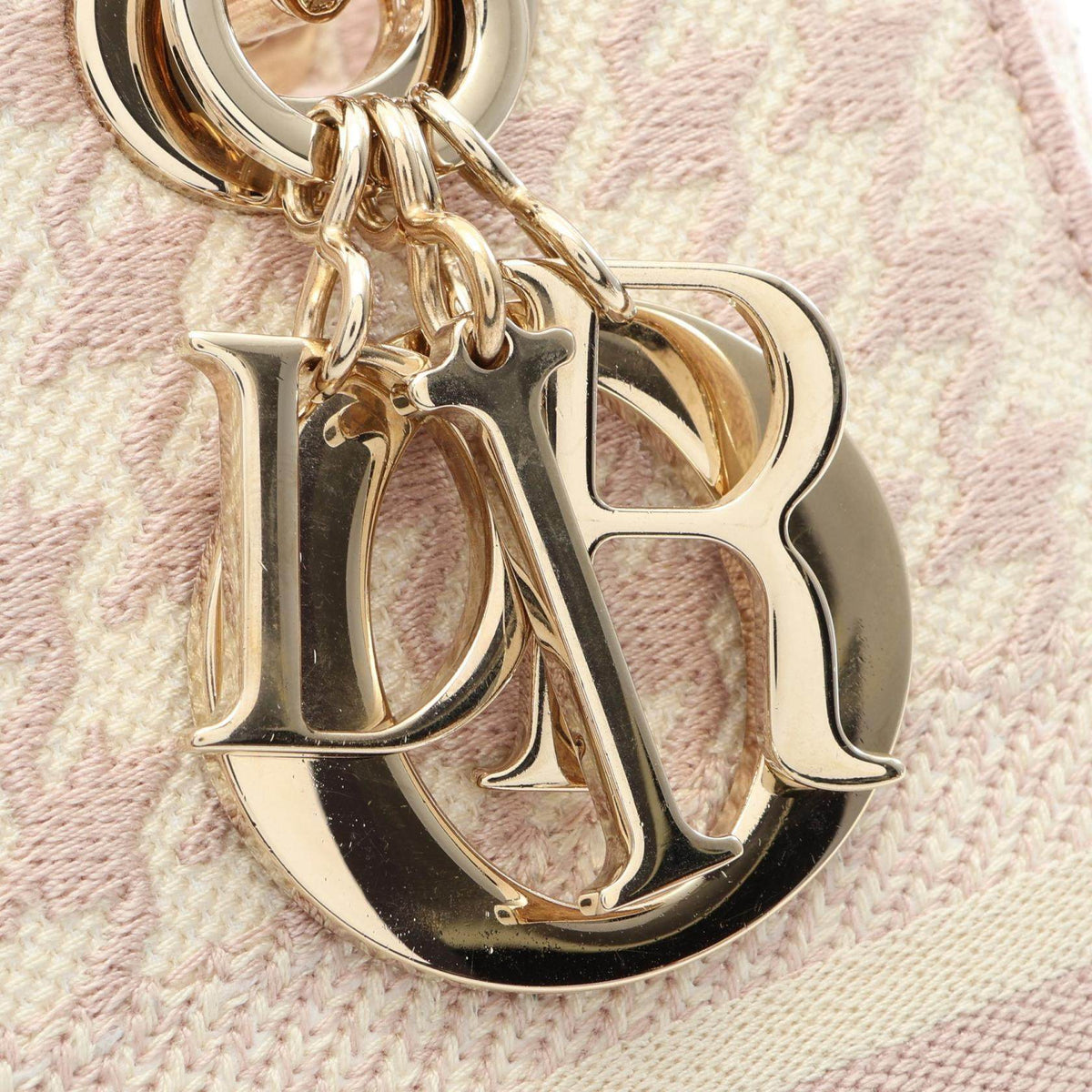 Dior LADY D-LITE Canvas Handbag