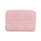 Christian Dior Lady Dior Voyageur Lamb Coin Case