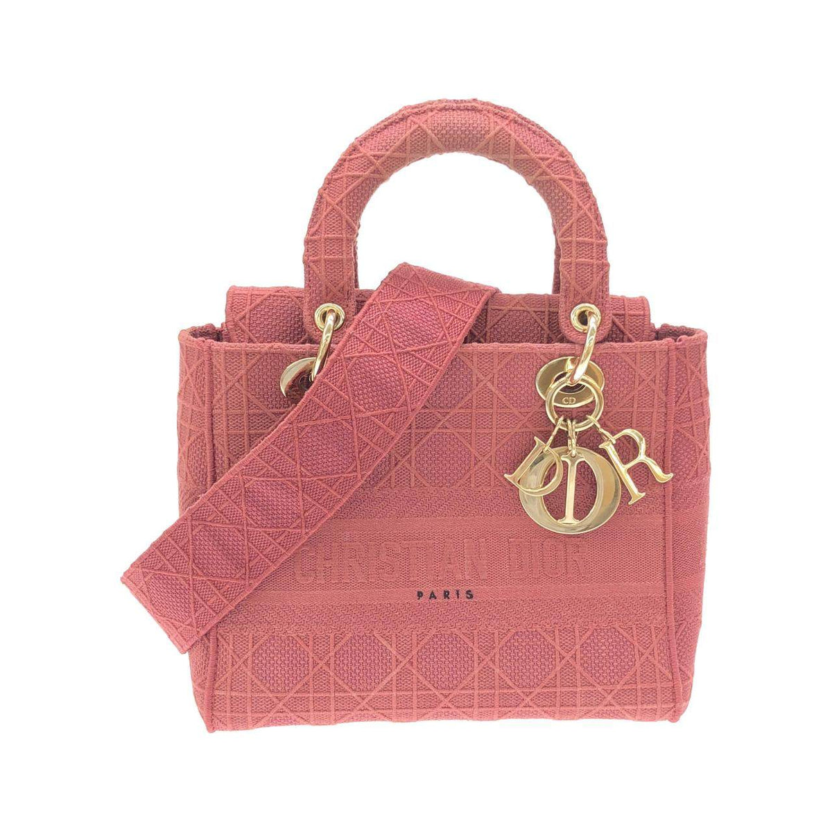 Christian Dior Lady D-Lite Canvas Bag