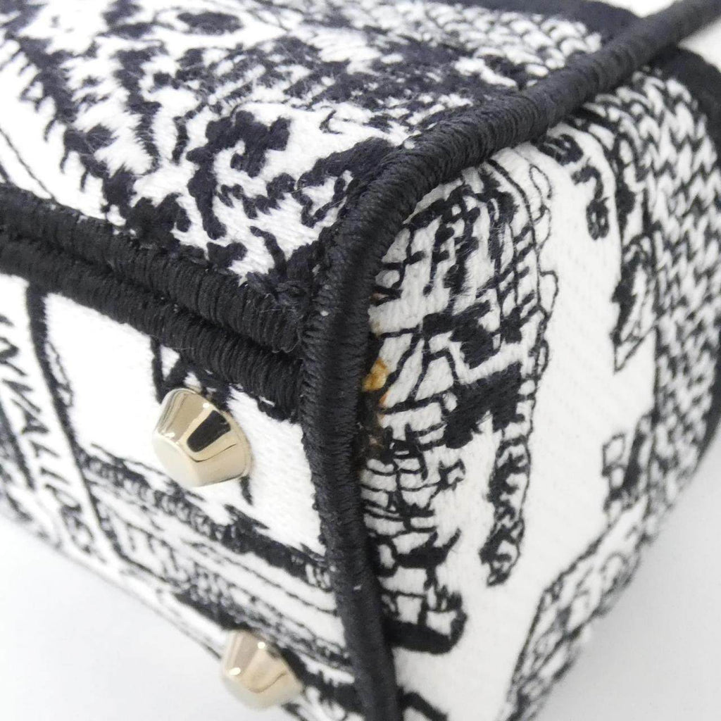 Christian Dior Plan De Paris Lady D-Lite Canvas Bag