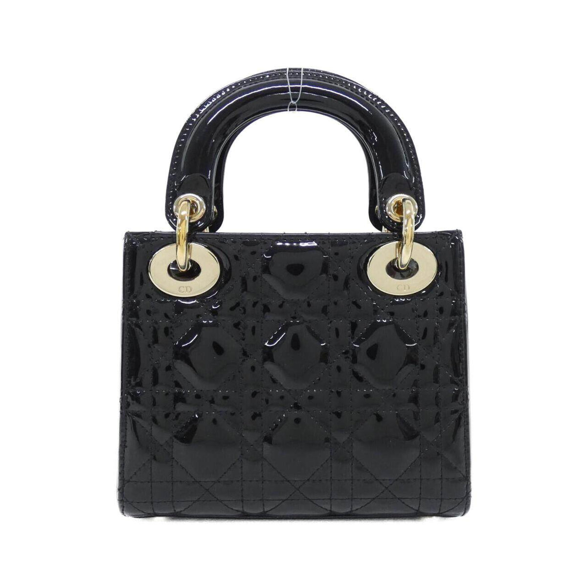 Christian Dior Lady Dior Patent Mini Bag