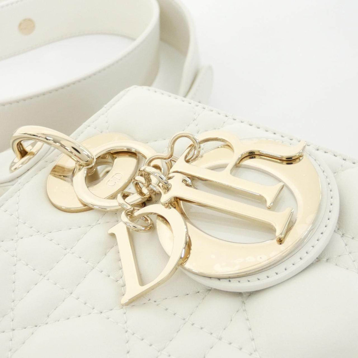 Christian Dior MY ABCDIOR Lady Dior Lambskin Bag