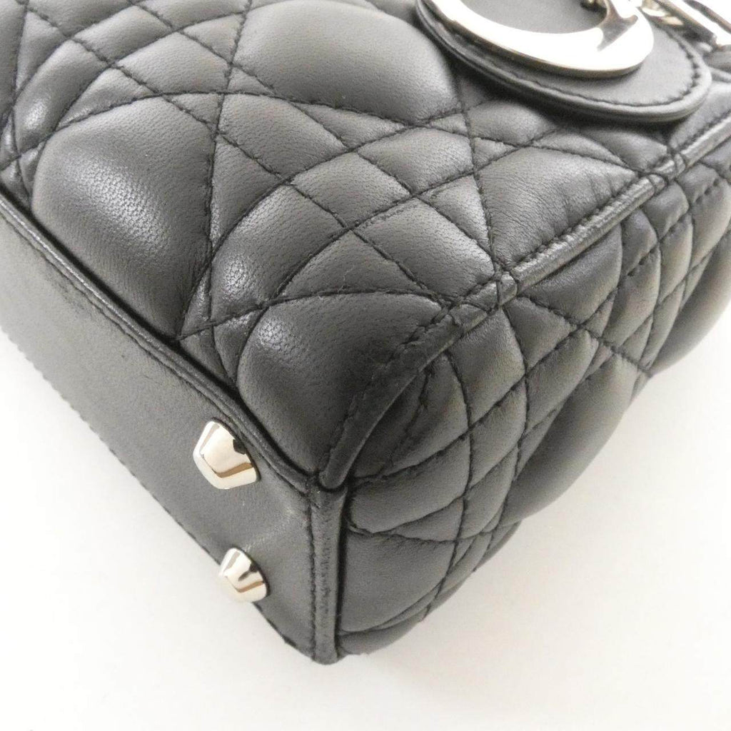ChristianDiorLadyDiorMiniLambskinHandbag