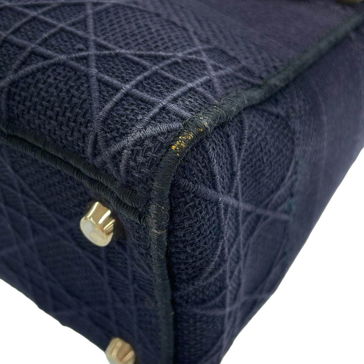 Christian Dior Lady D-Lite Canvas Handbag