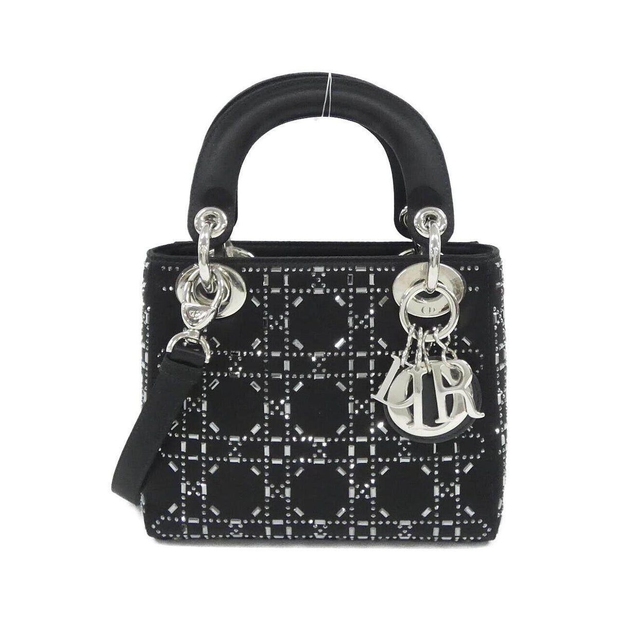 Christian Dior Lady Dior Satin Bag