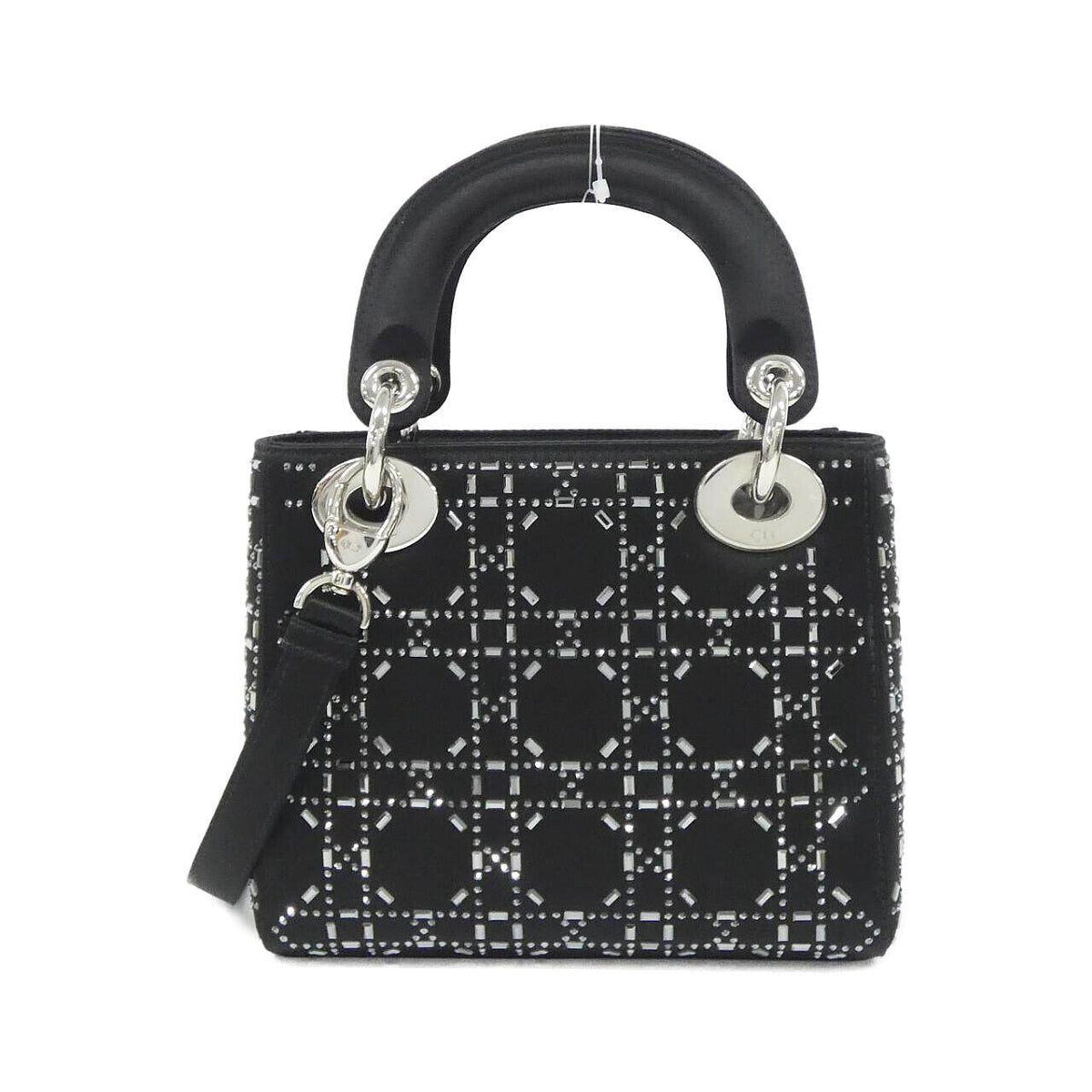 Christian Dior Lady Dior Satin Bag