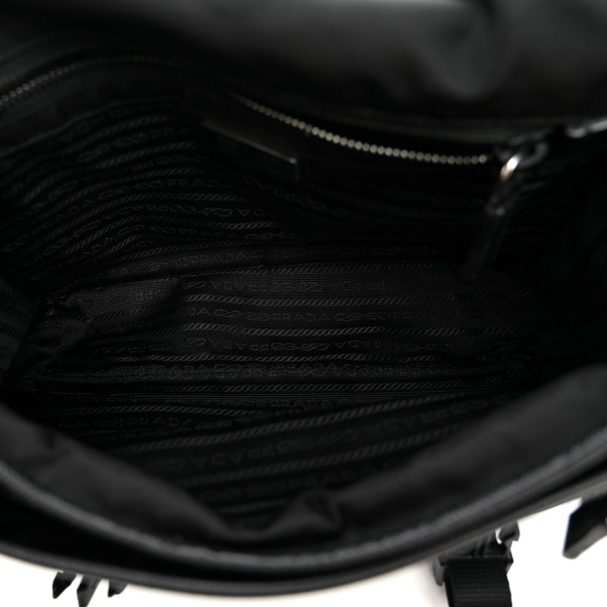 Prada Nylon and Saffiano Messenger Bag