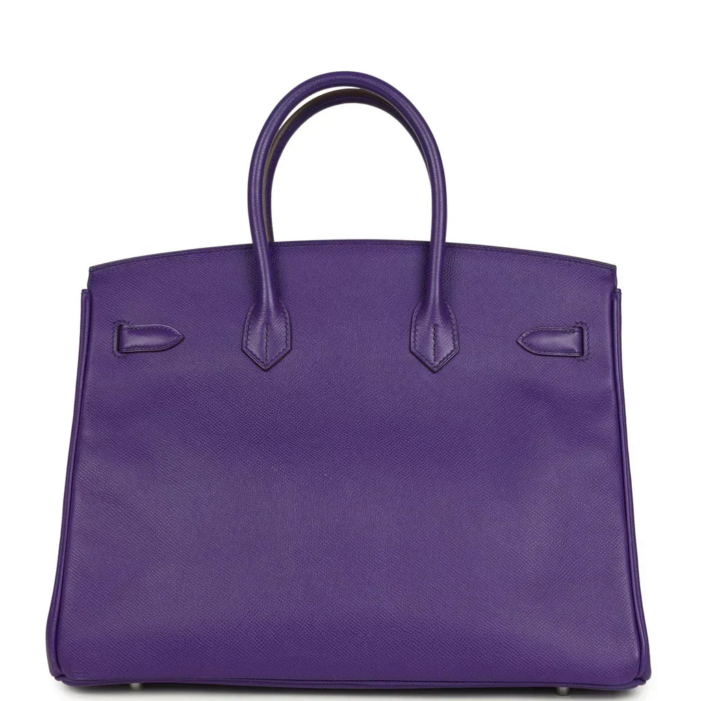 Hermès Birkin 35 Crocus Epsom Palladium Hardware