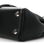 Smooth Calfskin Mini Bel Air Carry All Bag Black