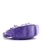 Agneau Arena Le Cagole Shoulder Bag XS Purple