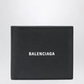 Balenciaga - Black horizontal wallet with logo