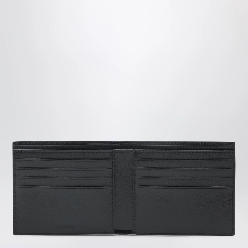 Balenciaga - Black horizontal wallet with logo
