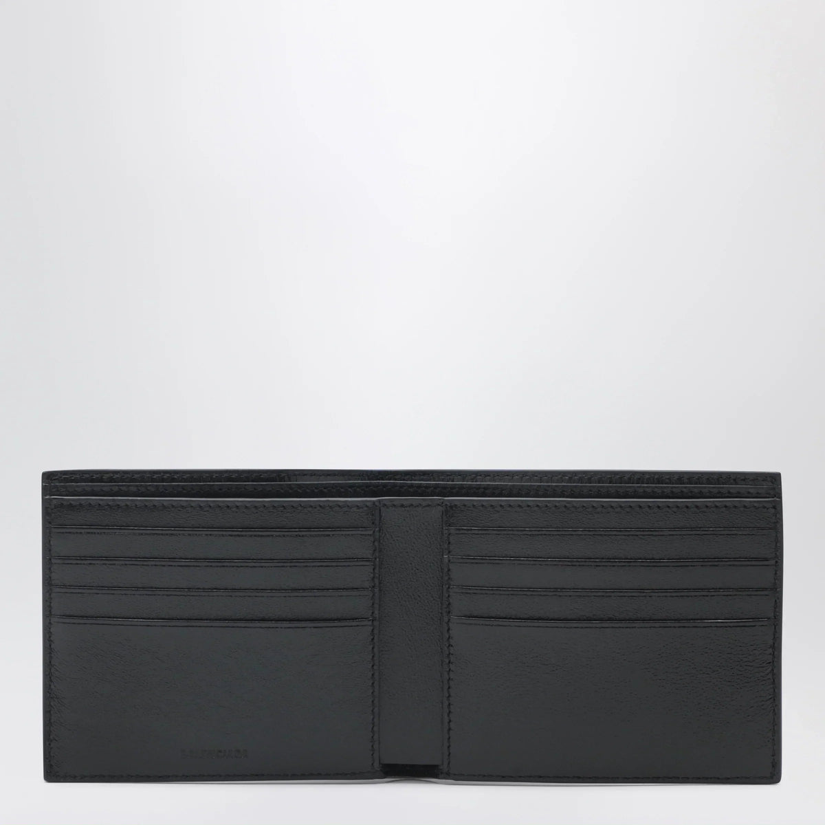 Balenciaga - Black horizontal wallet with logo
