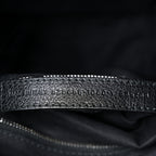 Calfskin Logo XXS Shopping Tote Black