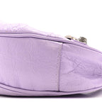 Agneau Arena Le Cagole Shoulder Bag XS Lilac