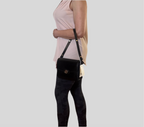 NWT Tory Burch Robinson Spazzolato Convertible Leather Medium Shoulder Bag With Dust Bag