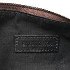 Metallic Agneau Arena Le Cagole Shoulder Bag XS Dark Bronze