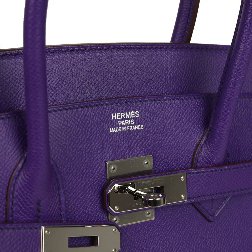 Hermès Birkin 35 Crocus Epsom Palladium Hardware