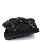 Prada Re-Nylon Vela Saffiano Medium Backpack Black