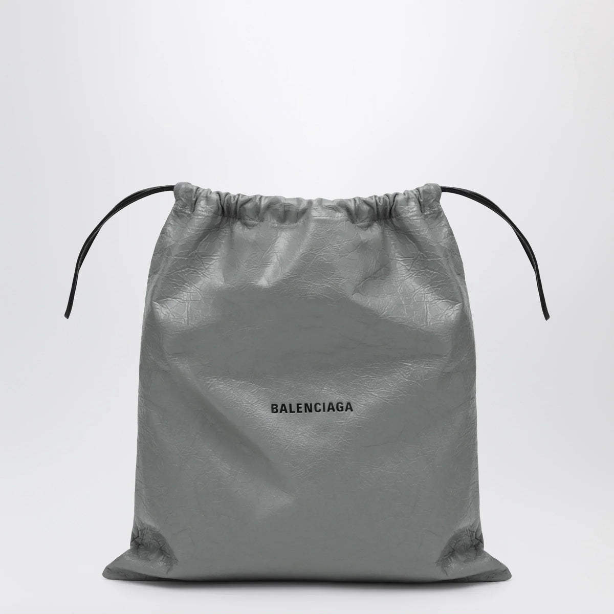 Balenciaga - La Pochette dust bag shopper in Arena lambskin grey