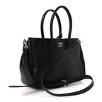 Smooth Calfskin Mini Bel Air Carry All Bag Black