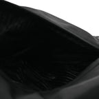 Prada Re-Nylon Vitello Metal Triangle Logo Sling Backpack Black