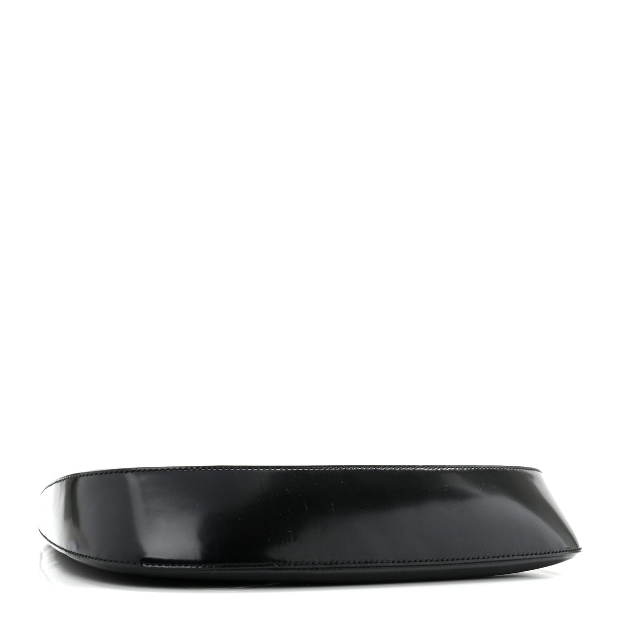 Prada Spazzolato Cleo Shoulder Bag Black