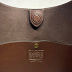 COACH Brooklyn Shoulder Bag 39 Smooth Leather Large 15.25x17x4" Maple CU044