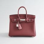 Hermès Birkin 25 Togo Rouge H Pallidum Hardware