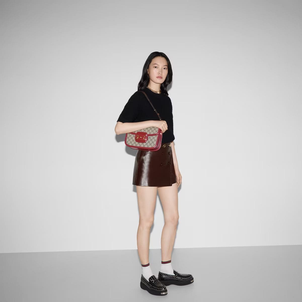 Gucci Horsebit 1955 small shoulder bag
