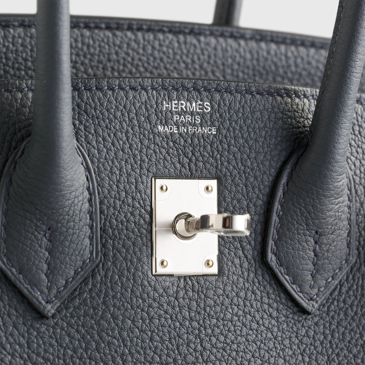 Hermès Birkin 25 Togo Gris Misty Palladium Hardware