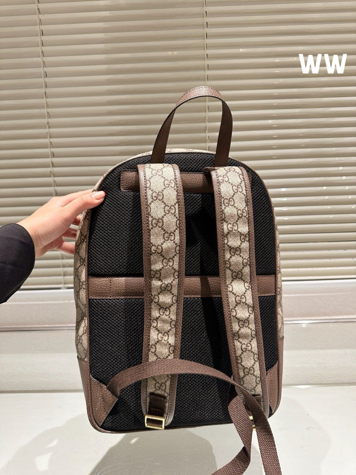 GUCCI OPHIDIA GG BACKPACK