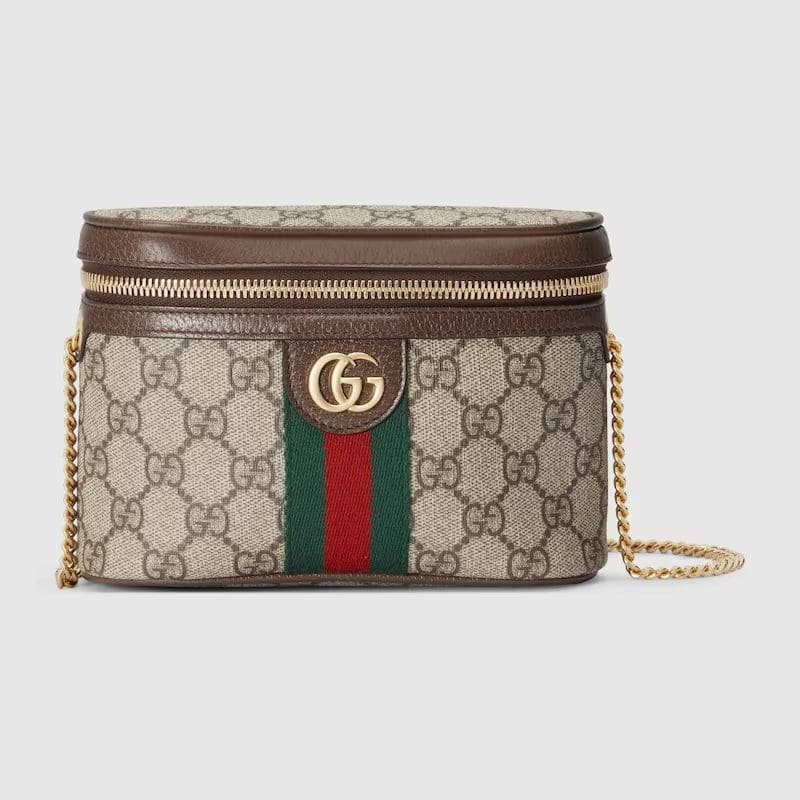 GUCCI OPHIDIA BELT BAG WITH WEB