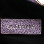 Agneau Arena Le Cagole Shoulder Bag XS Lilac