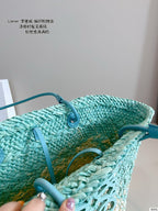 MLOB1   Handbag woven vegetable basket bag 28 * 18 * 25cm