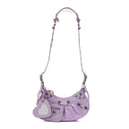 Agneau Arena Le Cagole Shoulder Bag XS Lilac