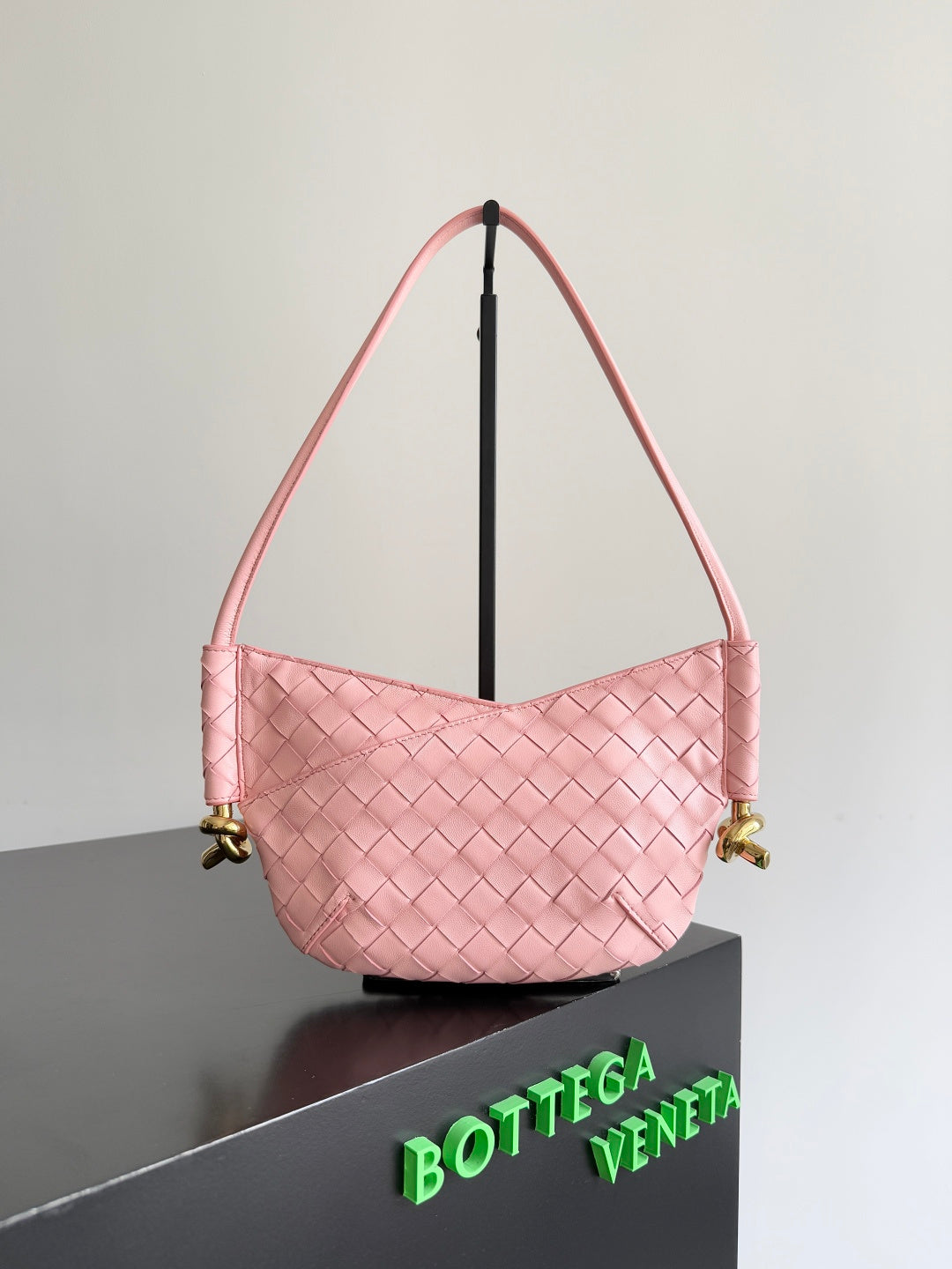 Bottega Veneta 796378 Black Hobo Bag