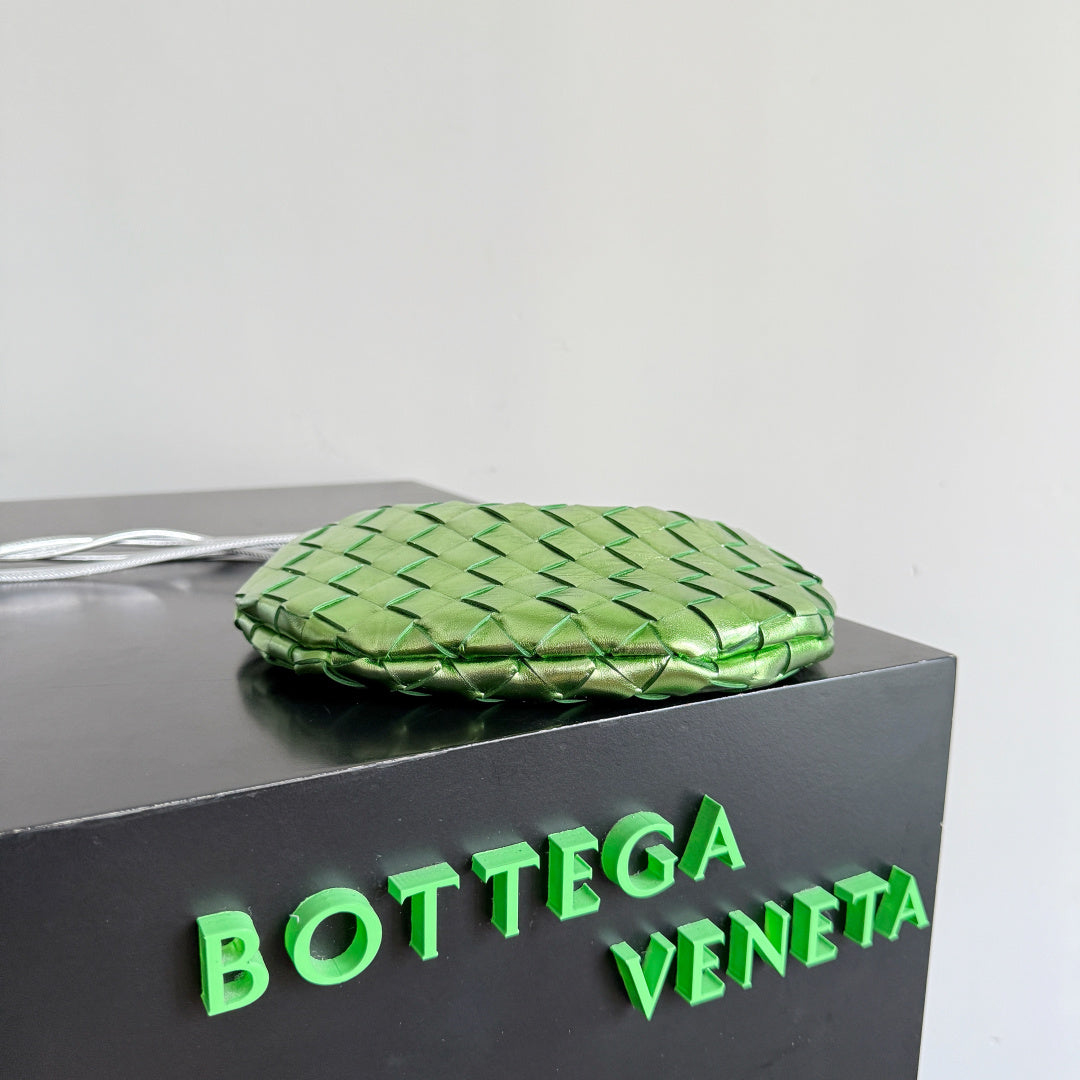 Bottega Veneta 744267 Black & Green Mini Bag
