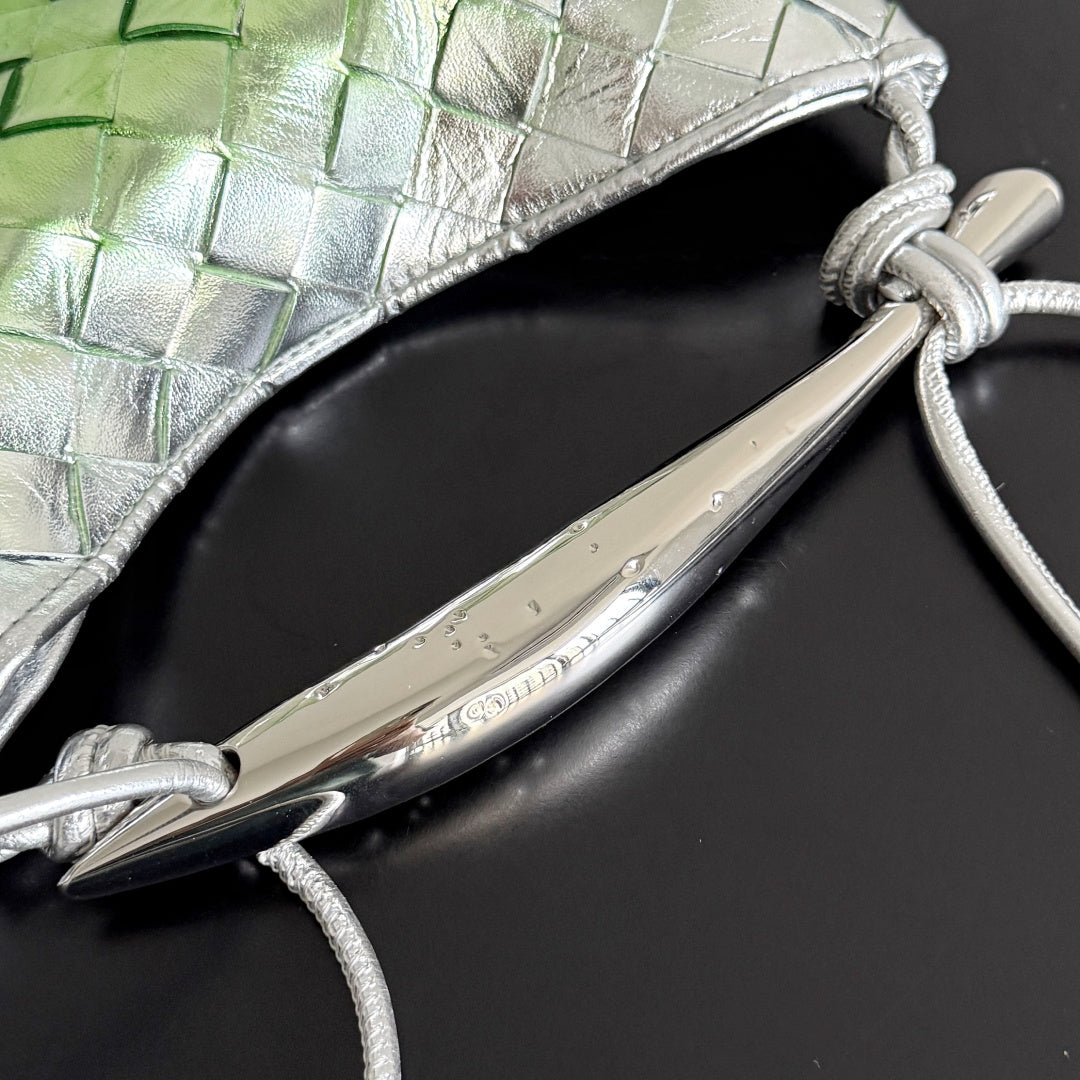 Bottega Veneta 744267 Black & Green Mini Bag